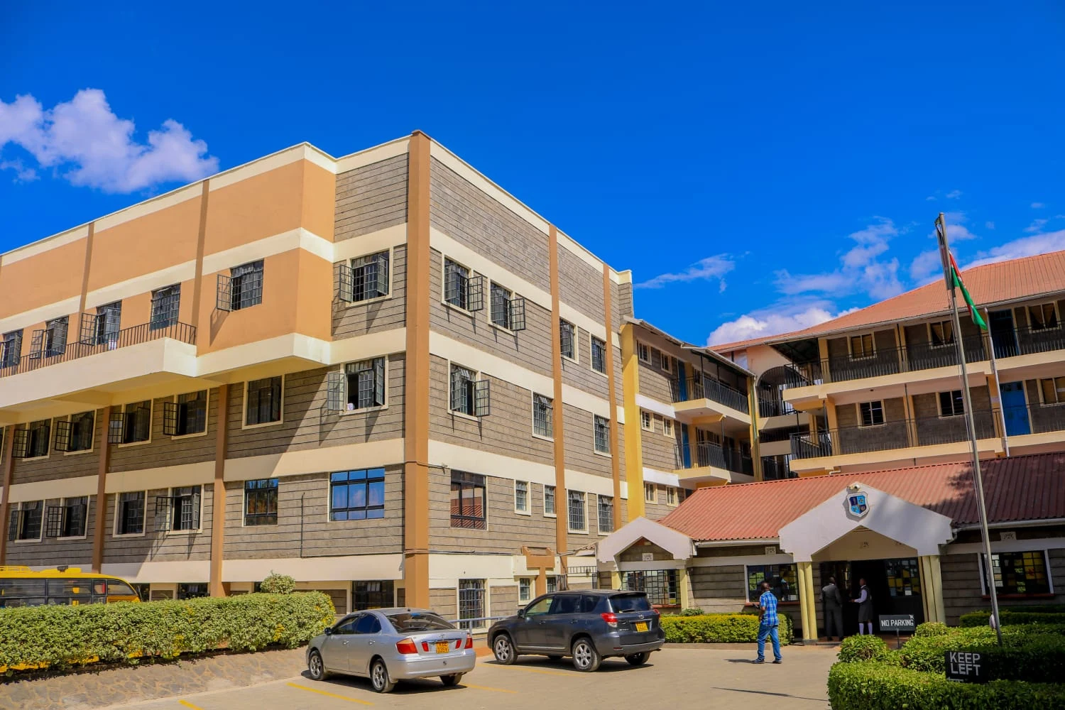 St. Christopher's Schools Nanyuki main school buildings